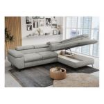 Narożnik PETER L - Matana 01 - jasny szary - OUTLET