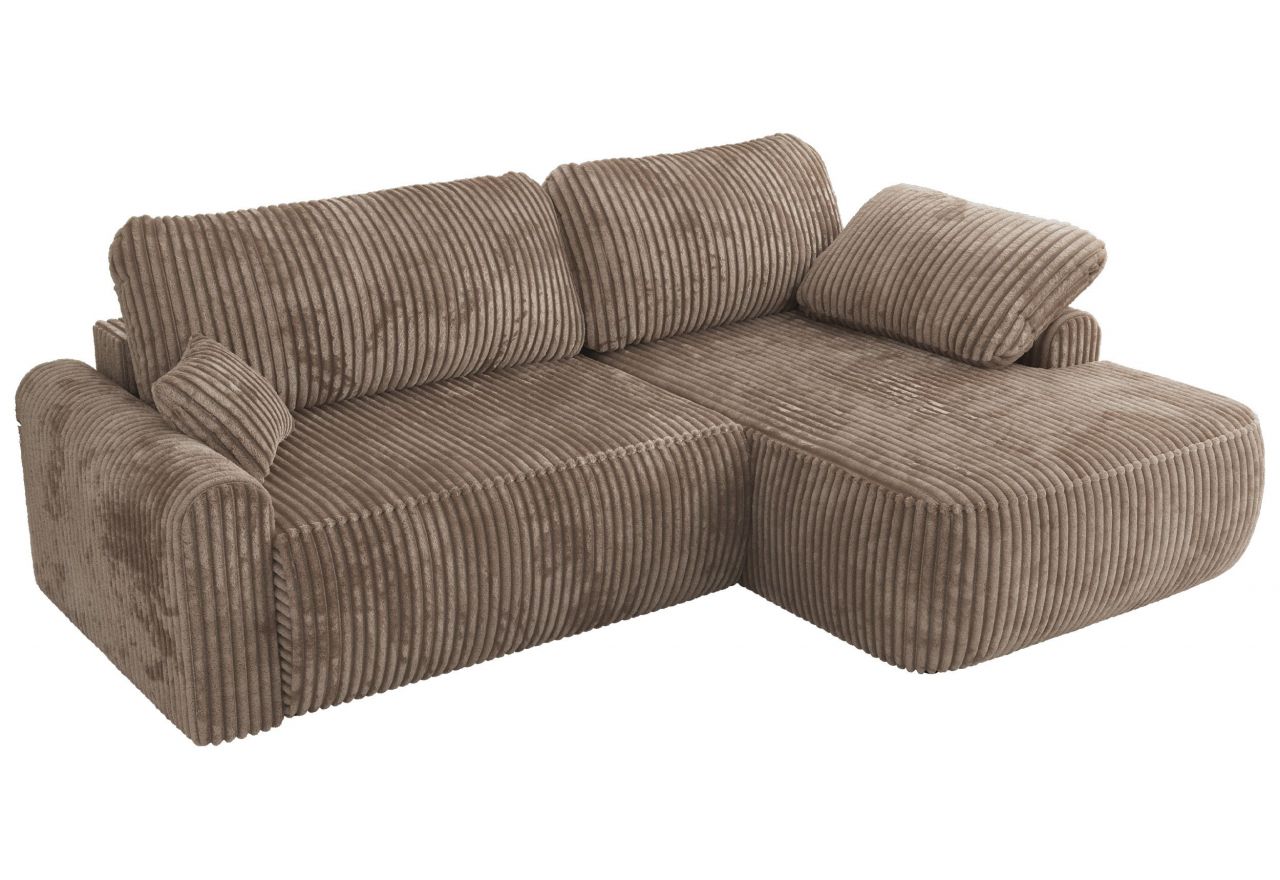 Narożnik CUBO L - Tilia 17 - brązowy - OUTLET