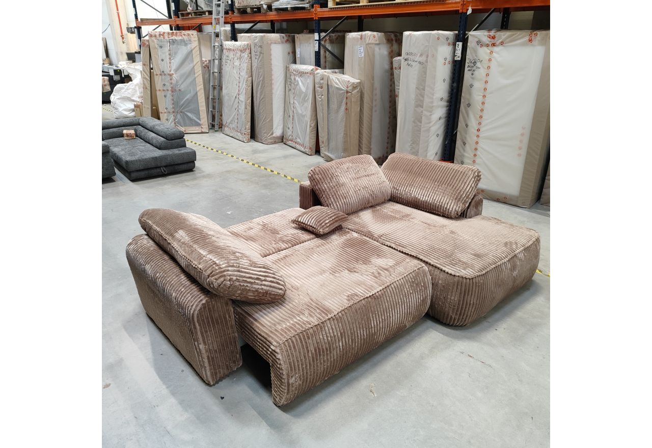 Narożnik CUBO L - Tilia 17 - brązowy - OUTLET