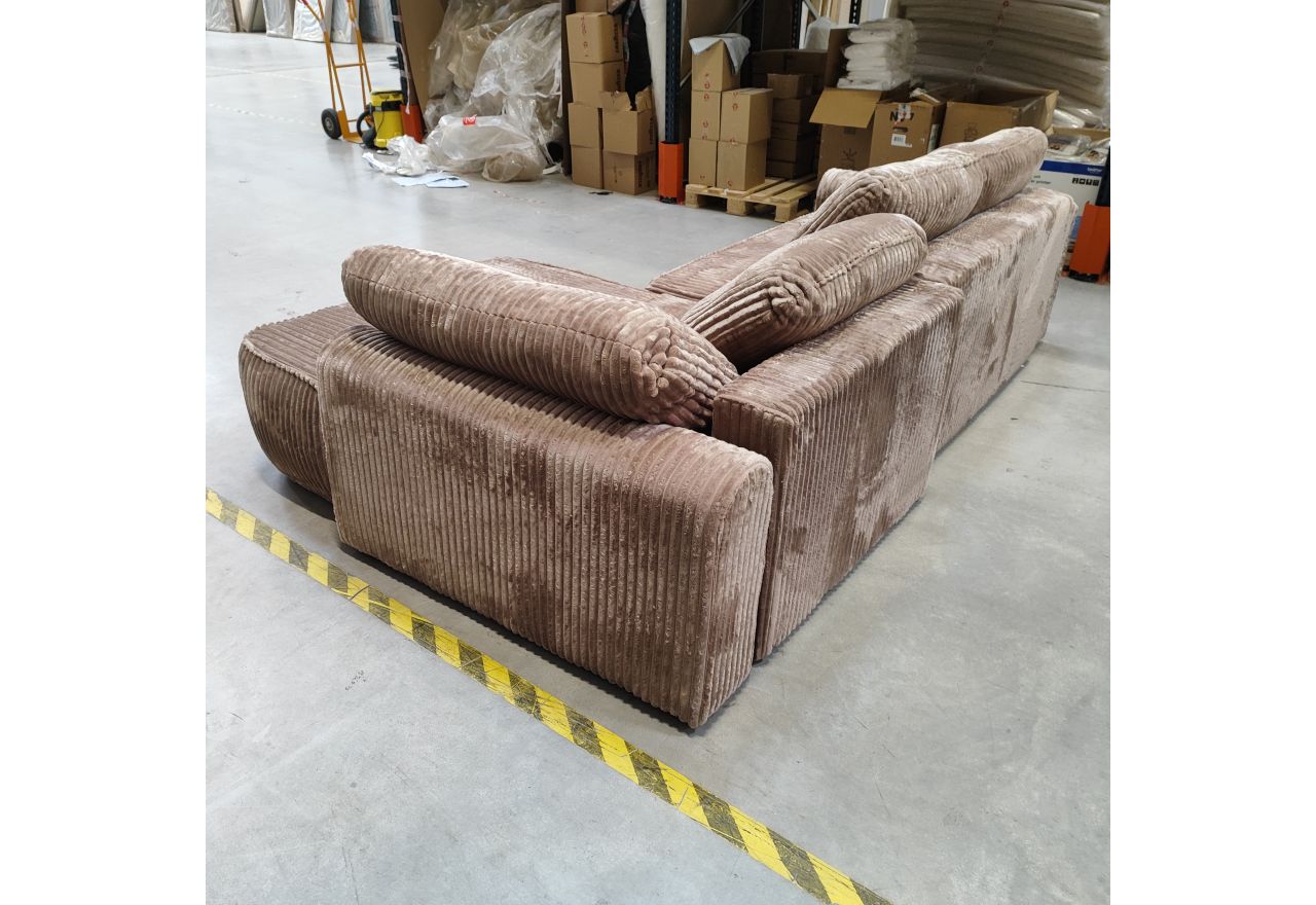 Narożnik CUBO L - Tilia 17 - brązowy - OUTLET