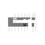 Modułowe meble kuchenne, zestaw do kuchni w połysku 260 cm SANTOS - Biały / szary połysk