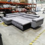 Narożnik PETER L - Monolith 84 - jasny szary - OUTLETU