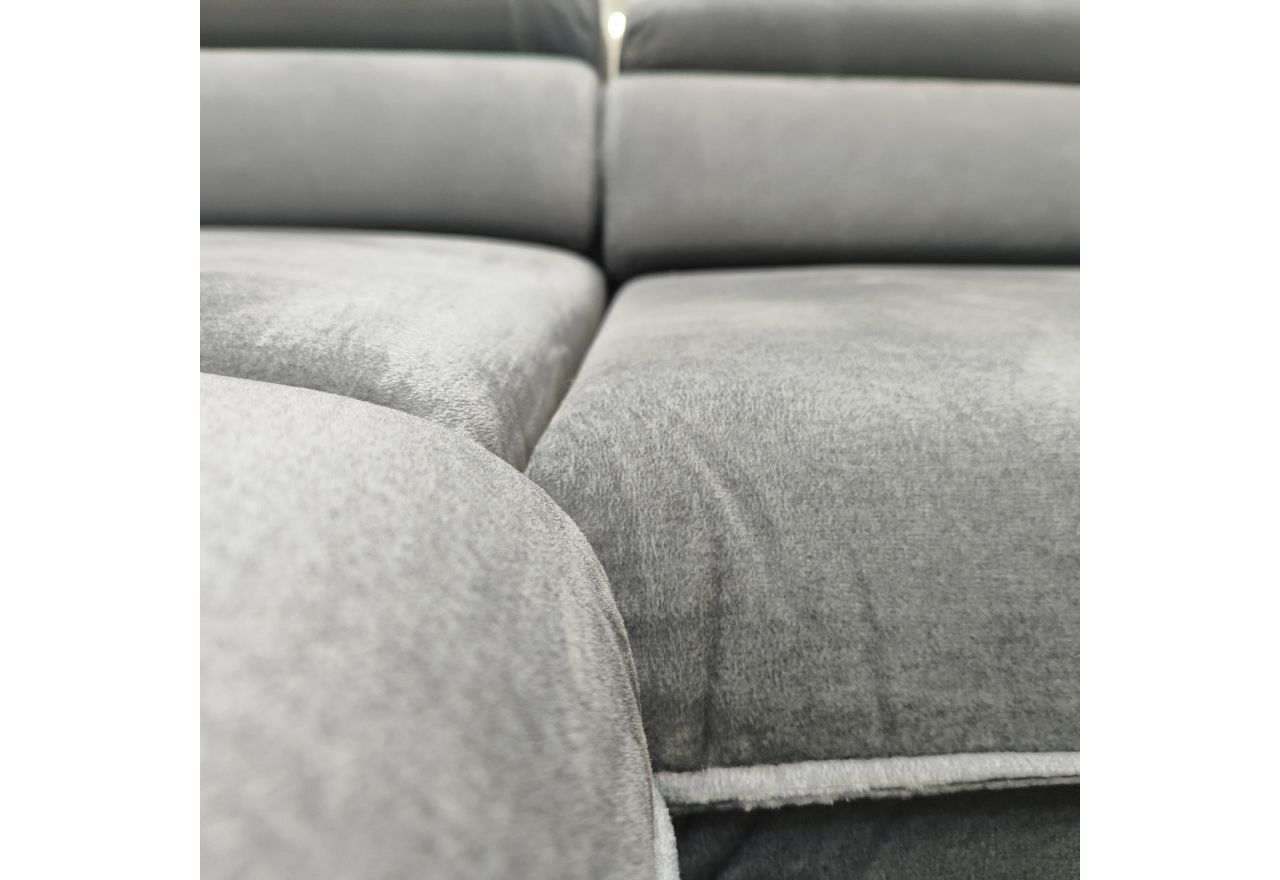 Narożnik PETER L - Monolith 84 - jasny szary - OUTLETU