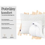 Zestaw Natena - kołdra całoroczna 200x220 + 2 poduszki 40x80