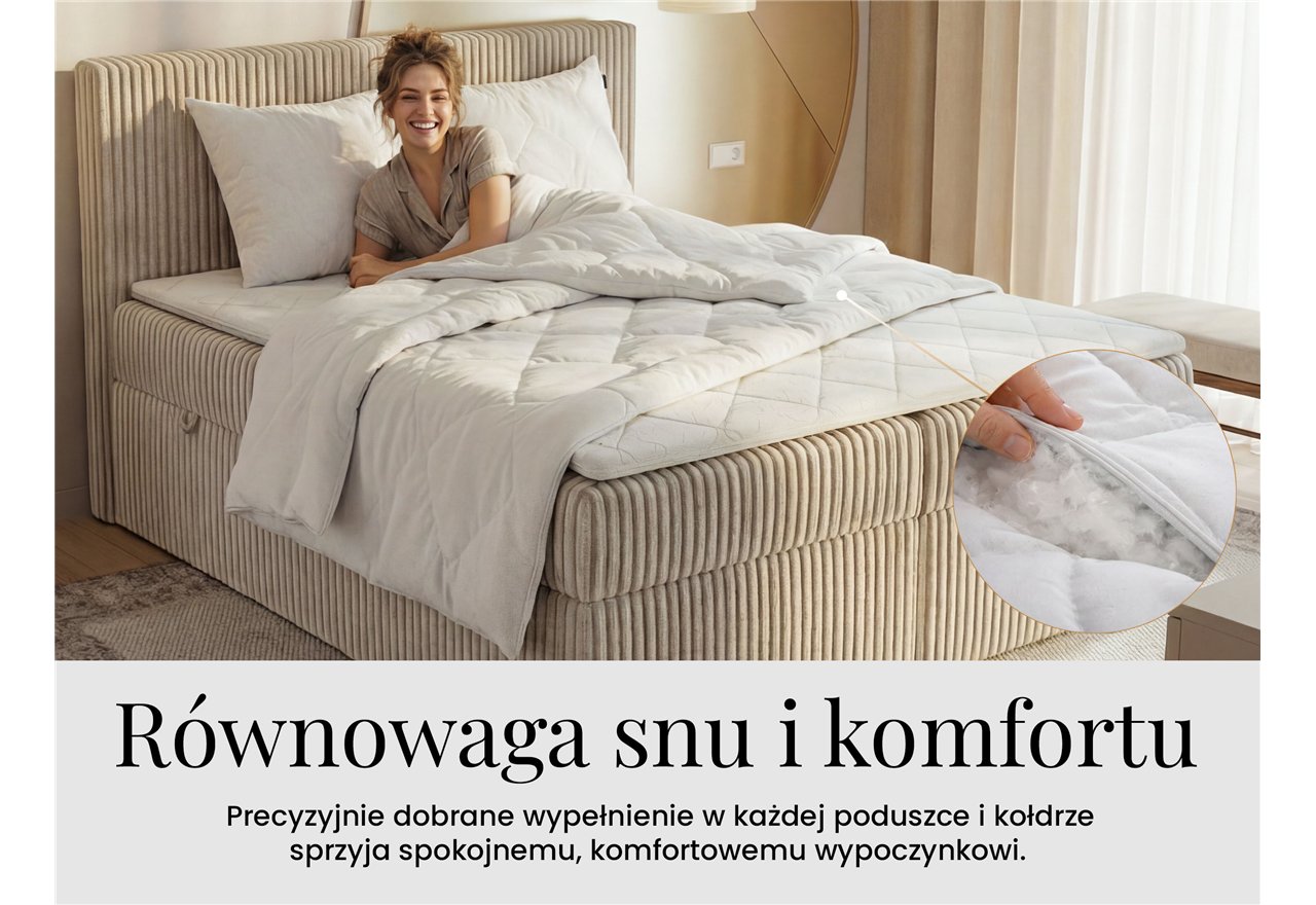 Zestaw Natena - kołdra całoroczna 200x220 + 2 poduszki 80x80