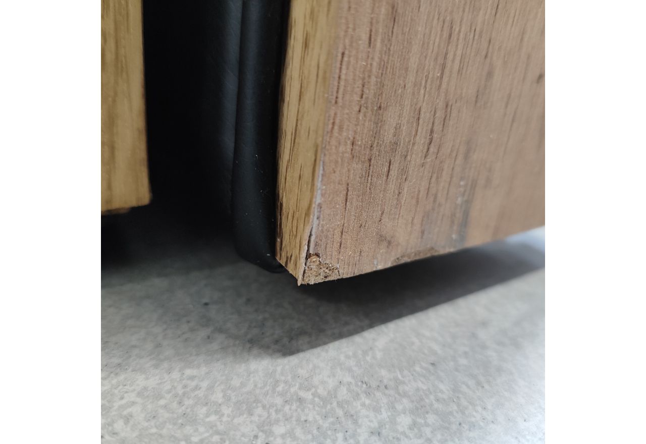 Łóżko kontynentalne ALBERO 2 KING DUO 200x200 - Soft 11 - czarna ekoskóra - OUTLETU