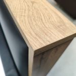 Łóżko kontynentalne ALBERO 2 KING DUO 200x200 - Soft 11 - czarna ekoskóra - OUTLETU