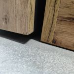 Łóżko kontynentalne ALBERO 2 KING DUO 200x200 - Soft 11 - czarna ekoskóra - OUTLETU