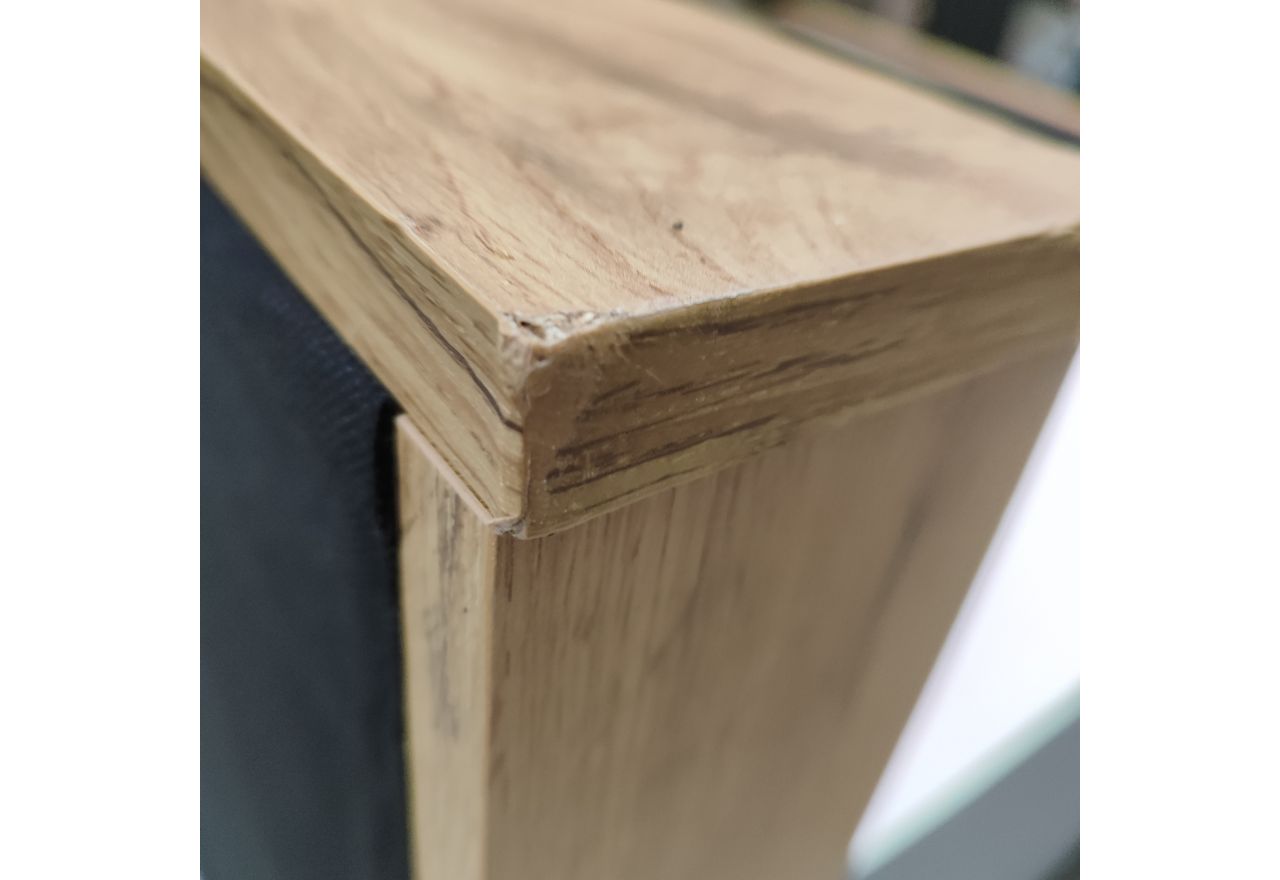 Łóżko kontynentalne ALBERO 2 KING DUO 200x200 - Soft 11 - czarna ekoskóra - OUTLETU