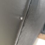 Łóżko kontynentalne ALBERO 2 KING DUO 200x200 - Soft 11 - czarna ekoskóra - OUTLETU