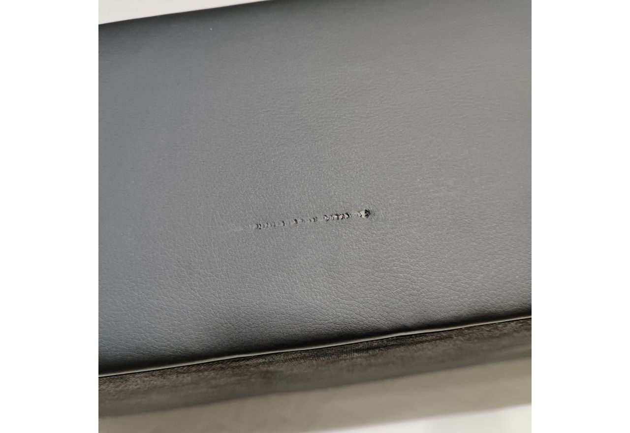 Łóżko kontynentalne ALBERO 2 KING DUO 200x200 - Soft 11 - czarna ekoskóra - OUTLETU