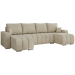 Narożnik KIRASSO U - Monolith 02 - beżowy - OUTLETU