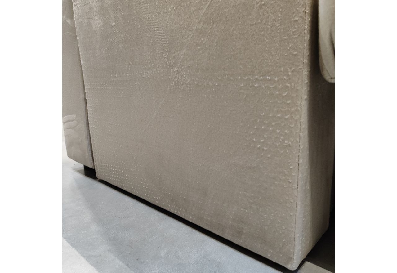 Narożnik KIRASSO U - Monolith 02 - beżowy - OUTLETU