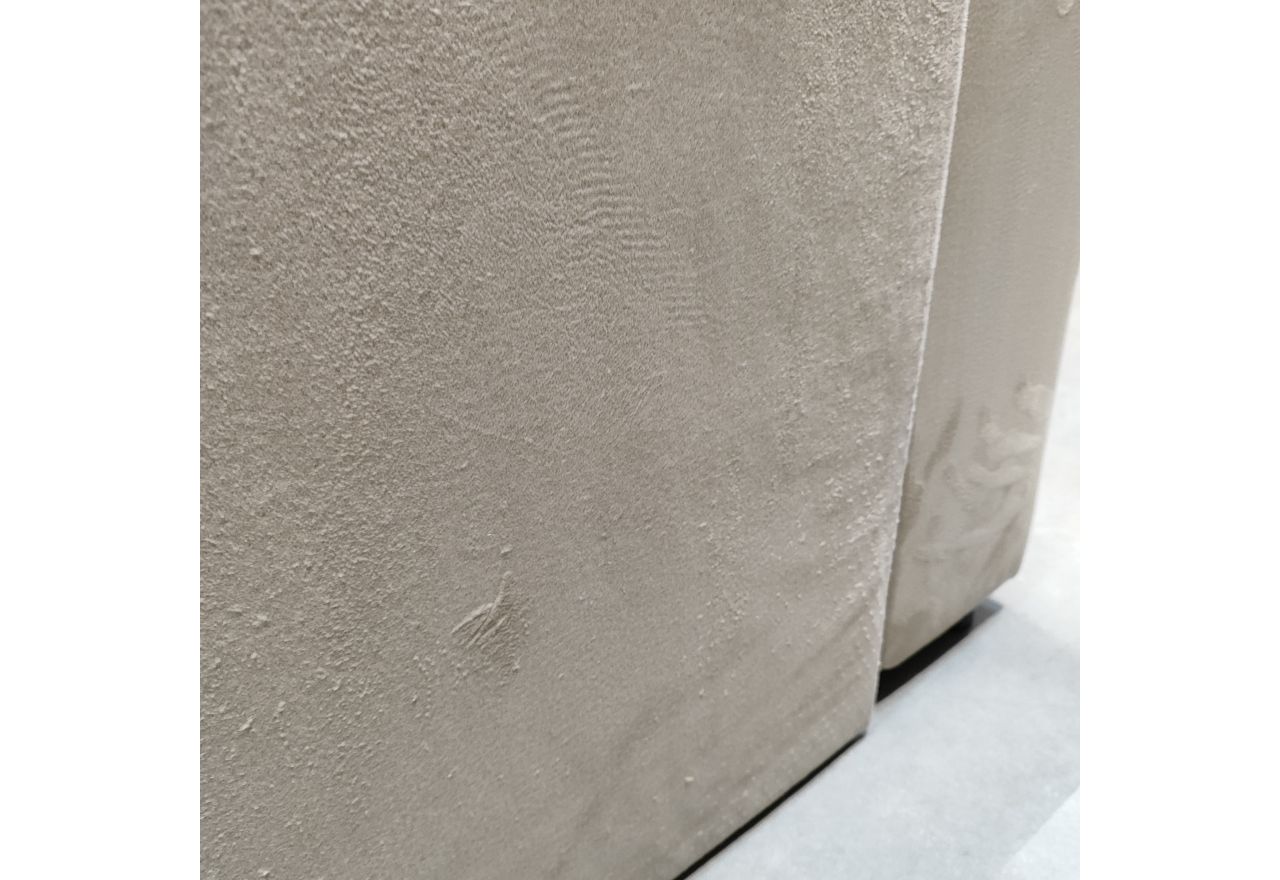 Narożnik KIRASSO U - Monolith 02 - beżowy - OUTLETU