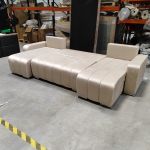 Narożnik KIRASSO U - Monolith 02 - beżowy - OUTLETU