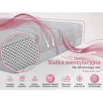 Łóżko tapicerowane NIRA CLASSIC 180x200 - materac piankowy - pomarańczowy, plusz