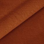 Łóżko tapicerowane NIRA CLASSIC 180x200 - materac pocket - pomarańczowy, plusz