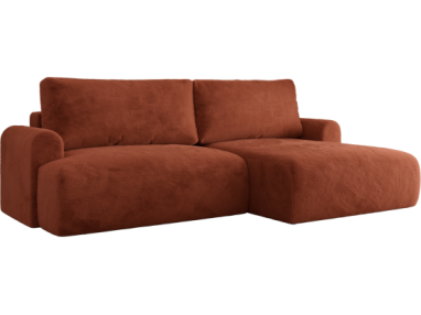 Narożnik TONO L - Lapit 44 - pomarańczowy - OUTLET