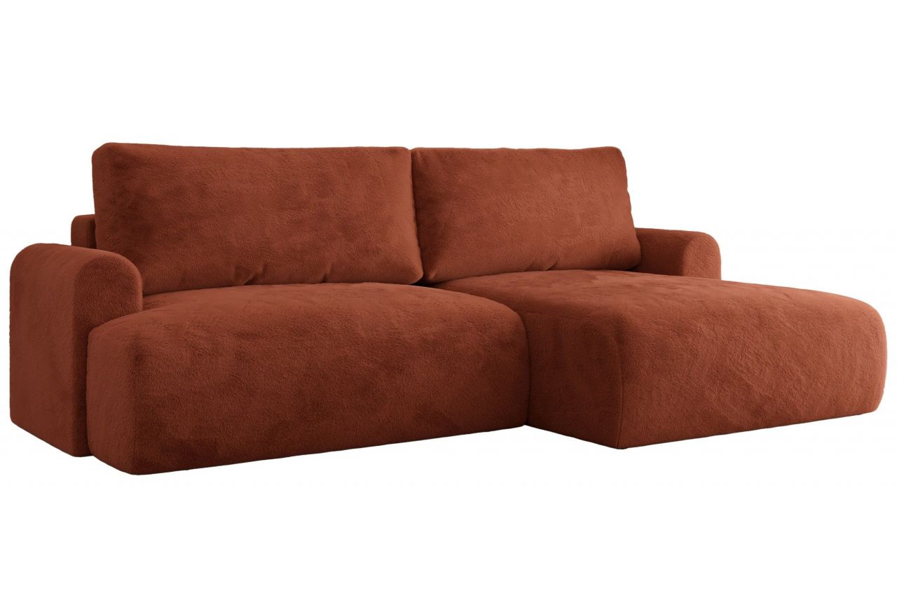 Narożnik TONO L - Lapit 44 - pomarańczowy - OUTLET