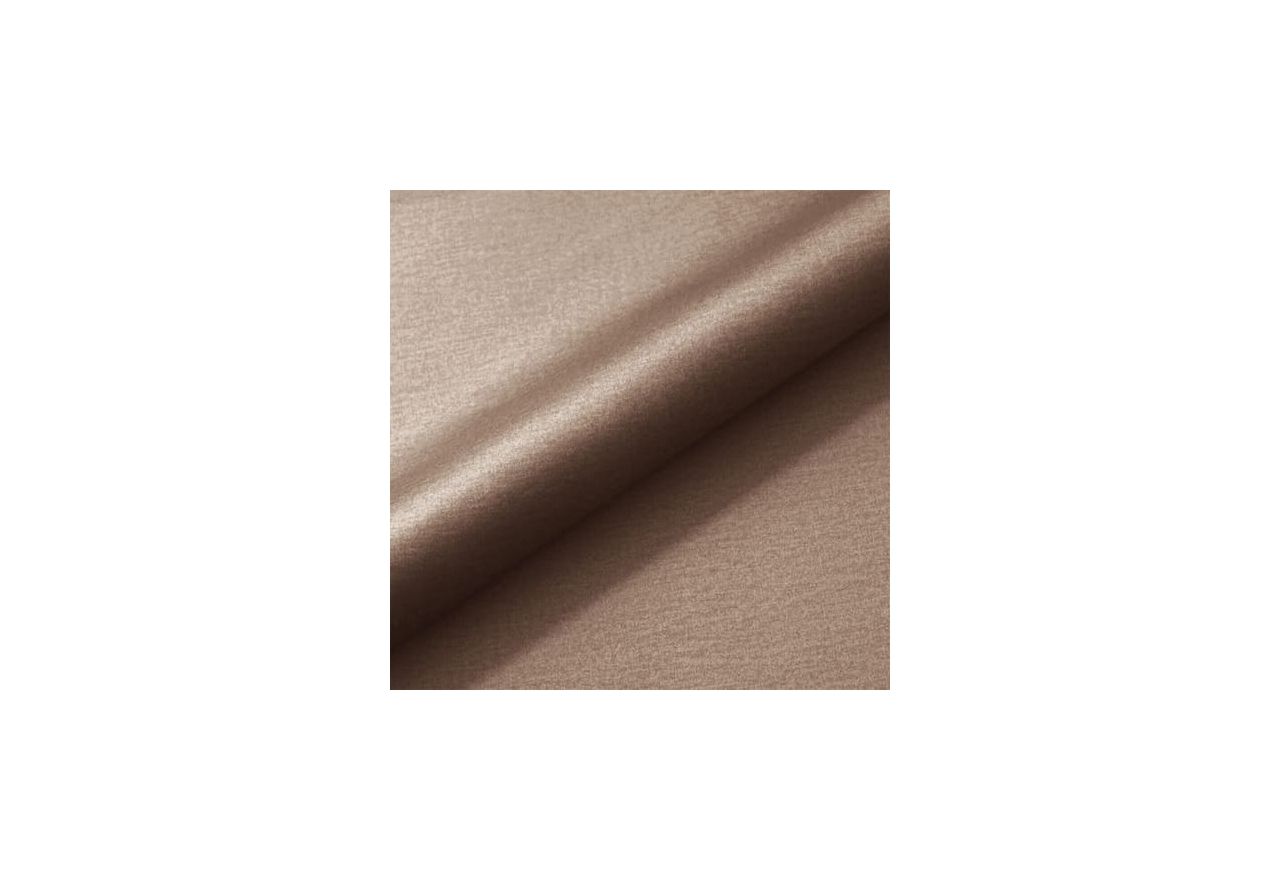 Łóżko kontynentalne NUBEA 180x200 - H3 - brązowy, welwet - Topper T25