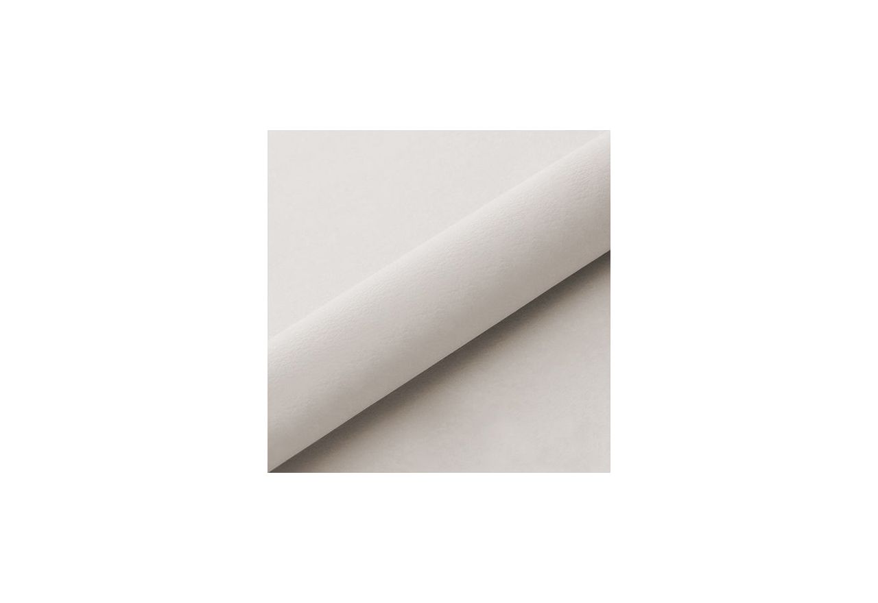 Łóżko kontynentalne RICO 120x200 - Soft 17 - biała ekoskóra - OUTLET