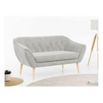 Sofa PIRS 2 - Matana 01 - jasny szary - OUTLET