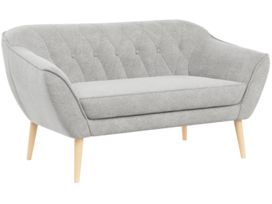 Sofa PIRS 2 - Matana 01 - jasny szary - OUTLET