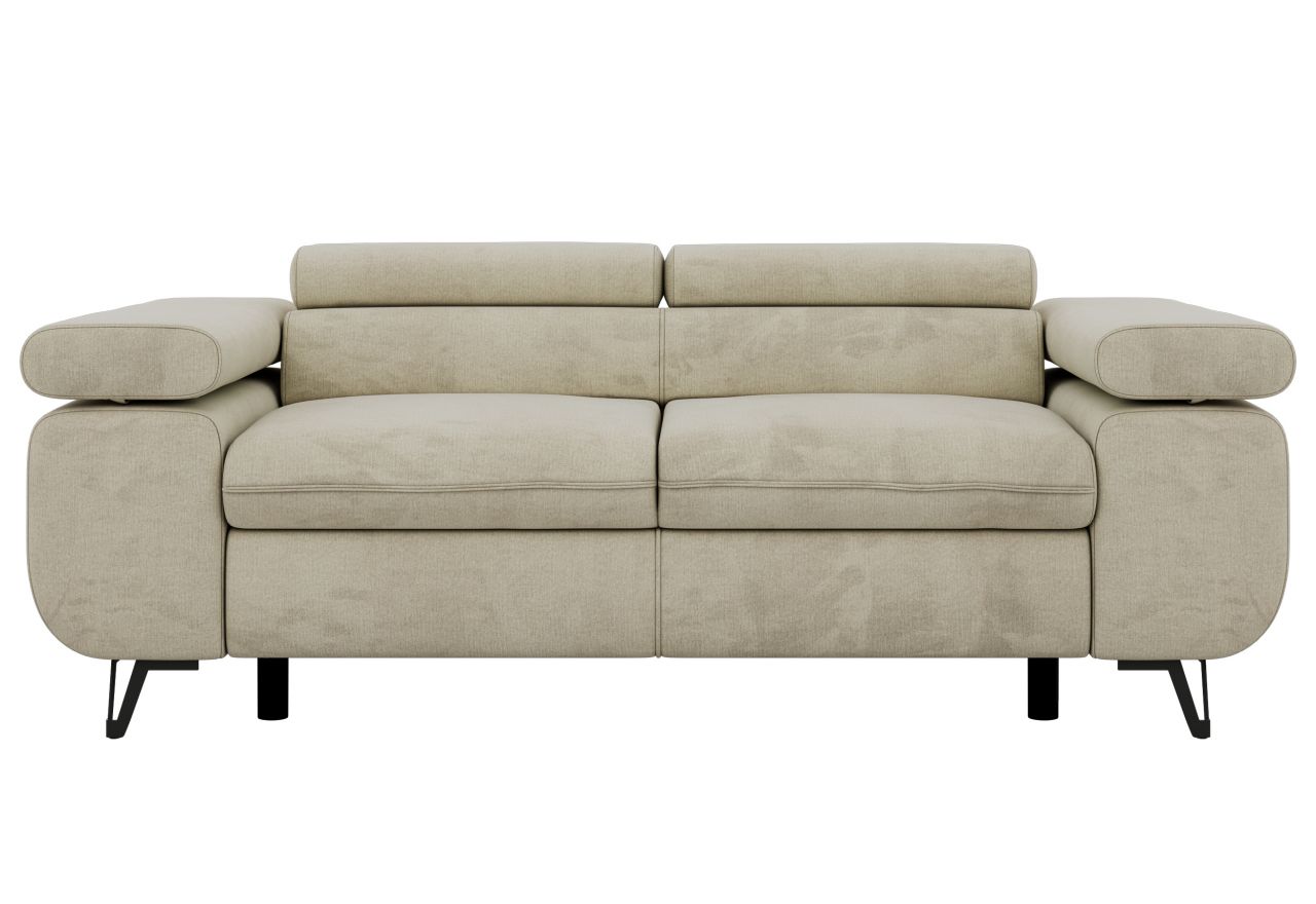 Sofa PETER 2 - kremowy, welwet