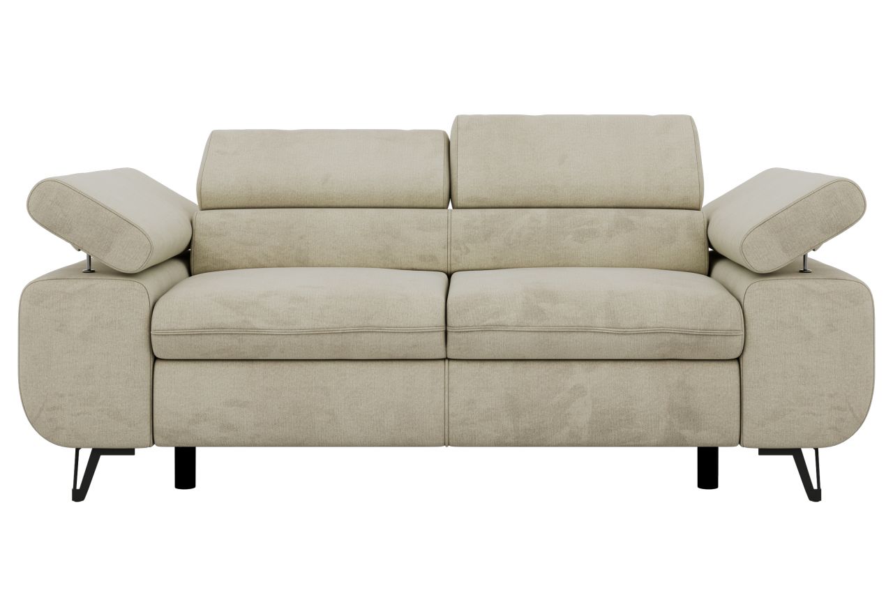 Sofa PETER 2 - kremowy, welwet