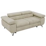 Sofa PETER 2 - kremowy, welwet