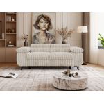 Sofa PETER 2 - beżowy, sztruks
