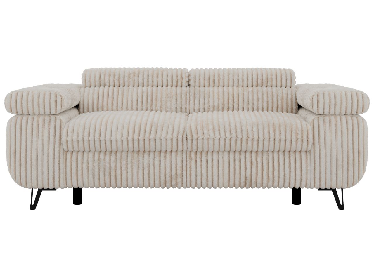 Sofa PETER 2 - beżowy, sztruks