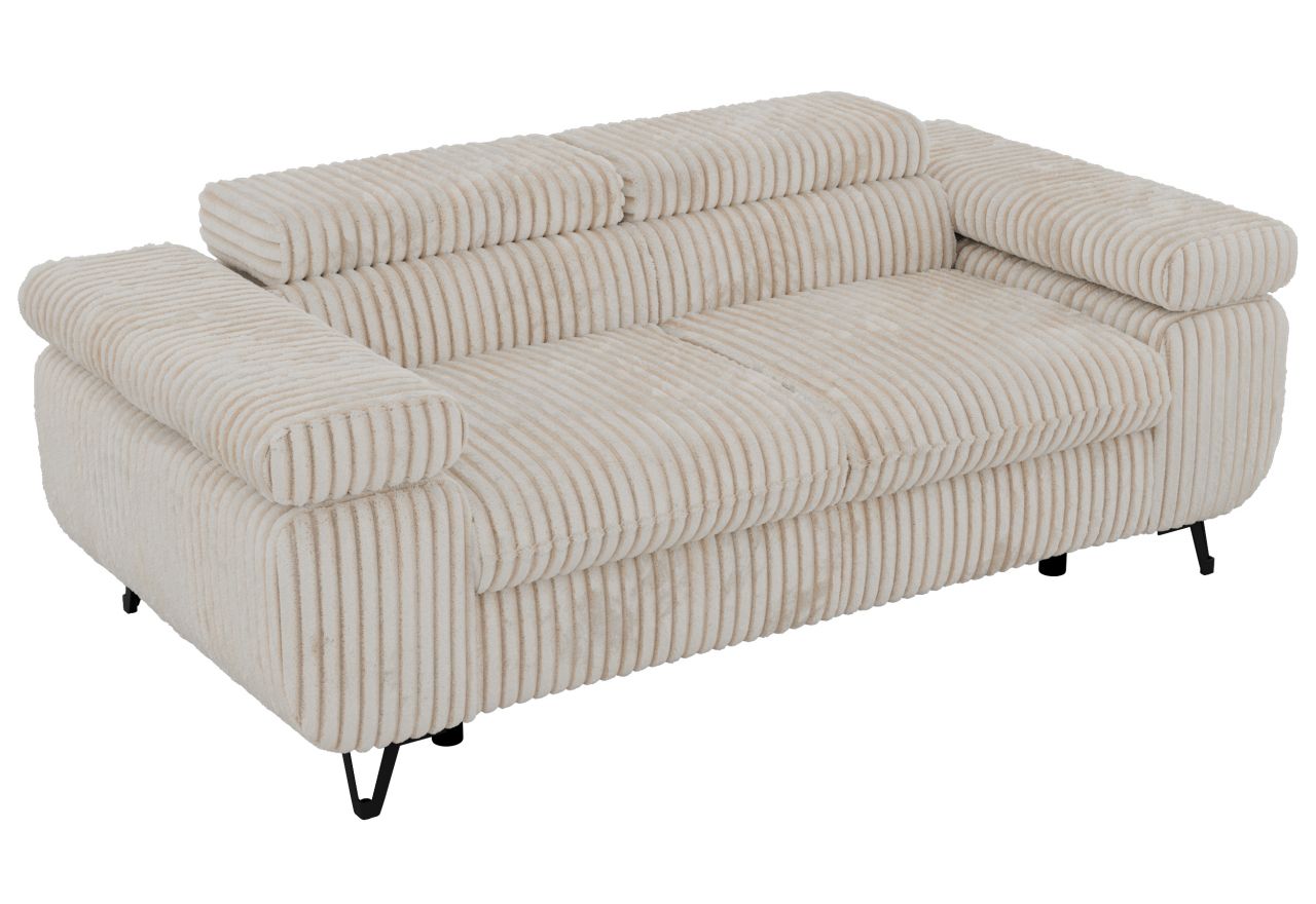 Sofa PETER 2 - beżowy, sztruks