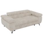 Sofa PETER 2 - beżowy, sztruks