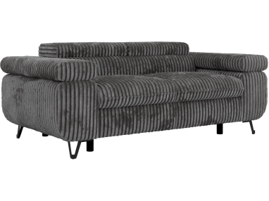 Sofa PETER 2 - szary, sztruks