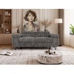 Sofa PETER 2 - szary, sztruks