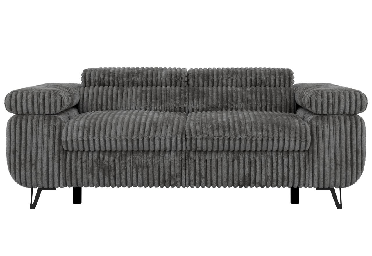 Sofa PETER 2 - szary, sztruks
