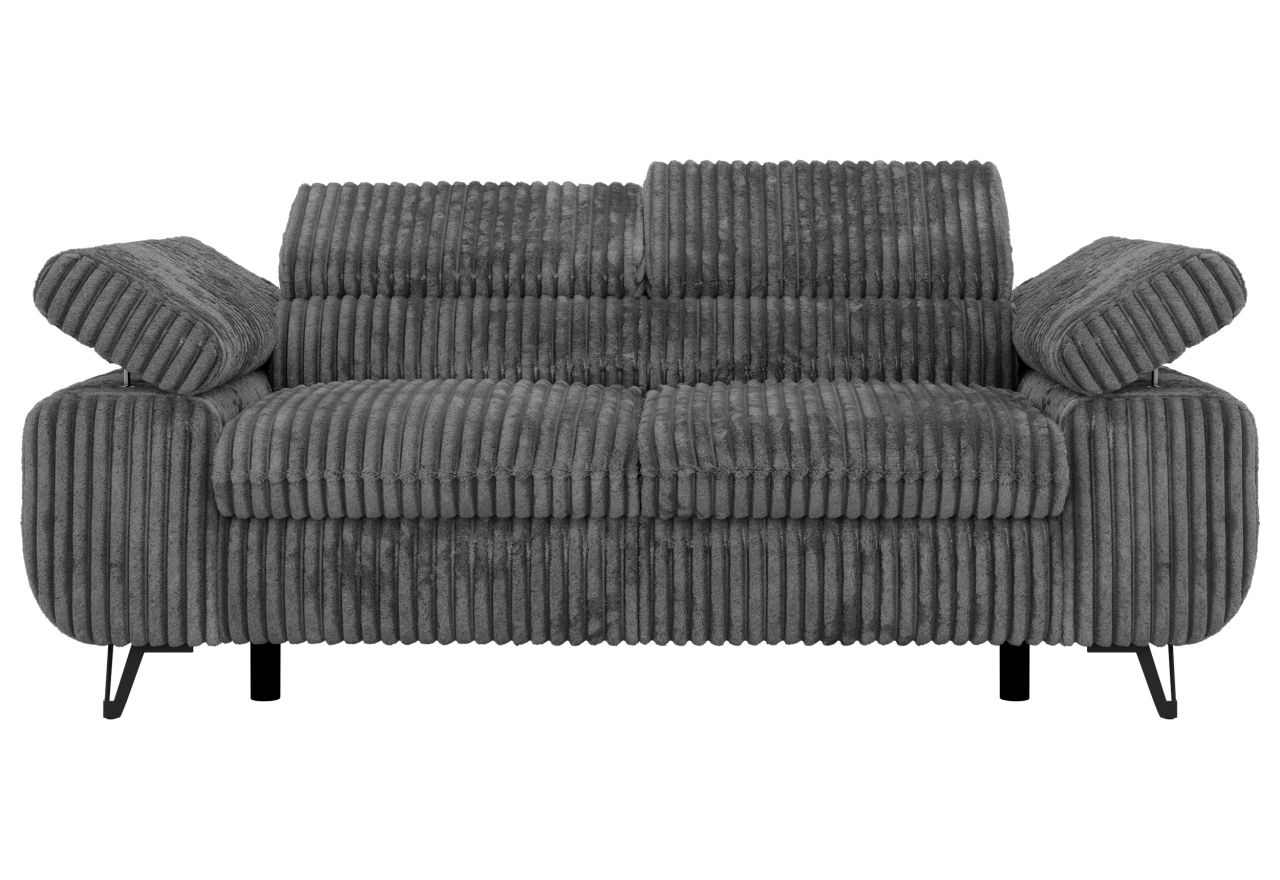 Sofa PETER 2 - szary, sztruks