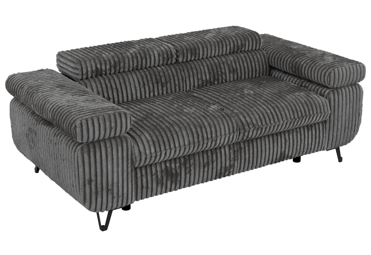 Sofa PETER 2 - szary, sztruks