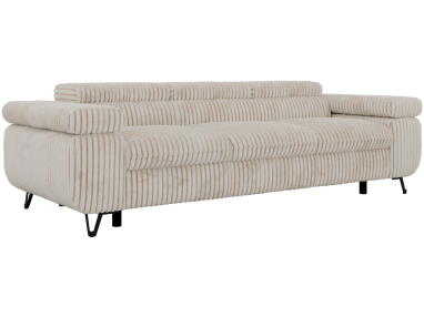 Sofa PETER 3 - beżowy, sztruks