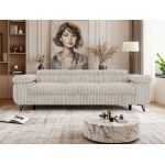 Sofa PETER 3 - beżowy, sztruks