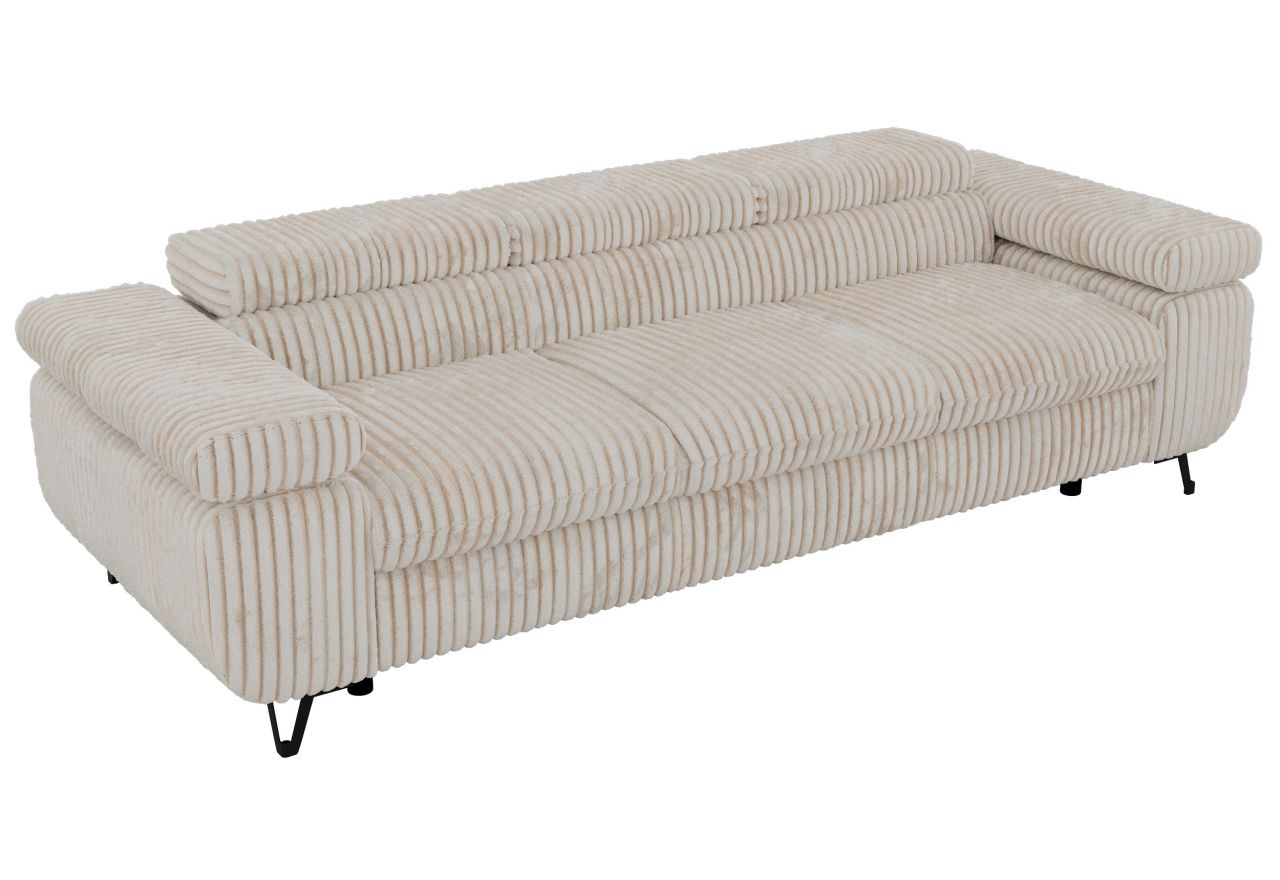 Sofa PETER 3 - beżowy, sztruks