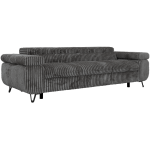 Sofa PETER 3 - szary, sztruks