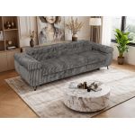 Sofa PETER 3 - szary, sztruks