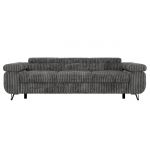 Sofa PETER 3 - szary, sztruks