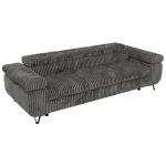 Sofa PETER 3 - szary, sztruks