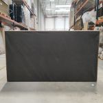 Łóżko kontynentalne MIREN DUO 200x200 - Soft 34 - brązowa ekoskóra - OUTLETU
