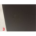 Łóżko kontynentalne LUKA KING 200x200 - Soft 20 - grafitowa ekoskóra - OUTLETU