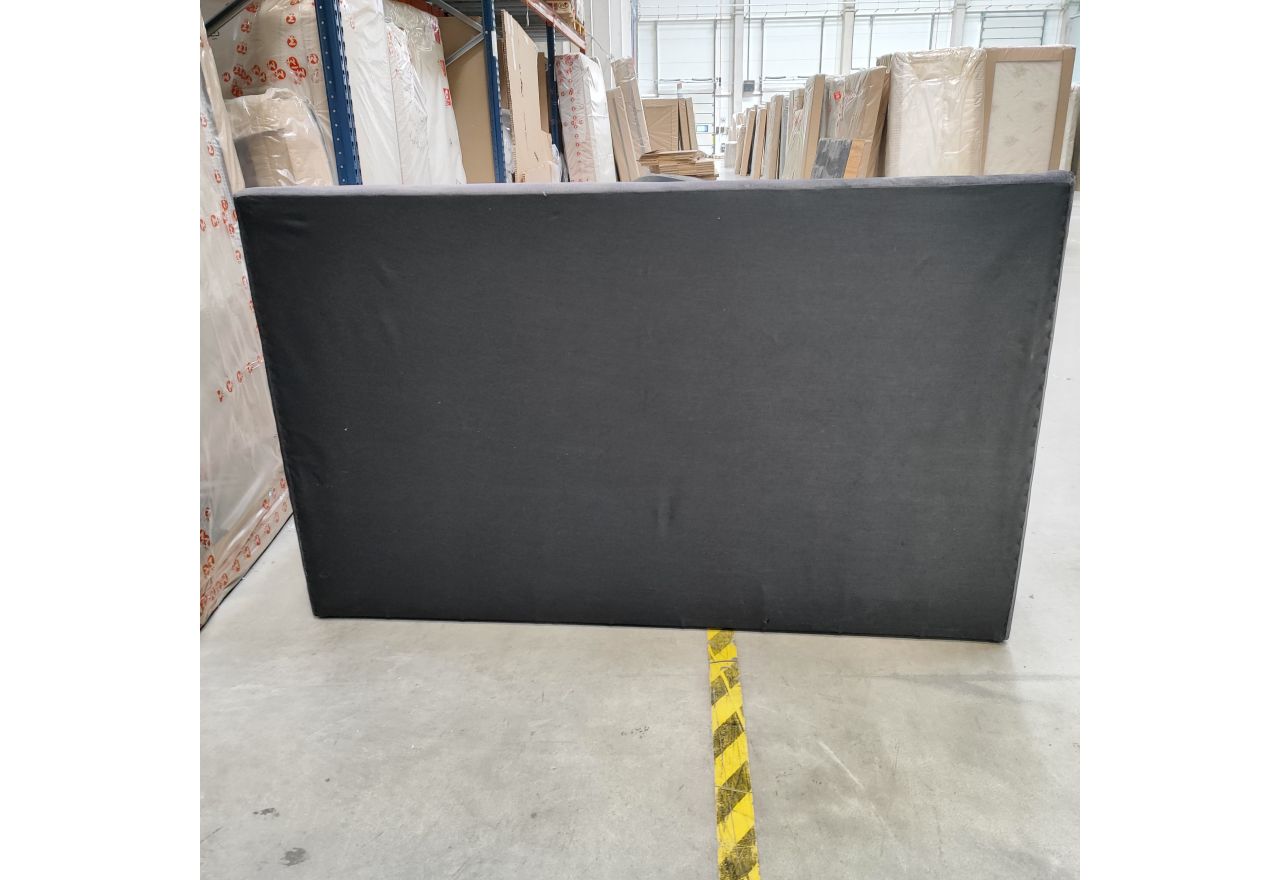 Łóżko kontynentalne, elektrycznie sterowane z pilota - ELECTRO 180x200 - Monolith 92 - ciemny szary - OUTLETU