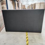 Łóżko kontynentalne, elektrycznie sterowane z pilota - ELECTRO 180x200 - Monolith 92 - ciemny szary - OUTLETU
